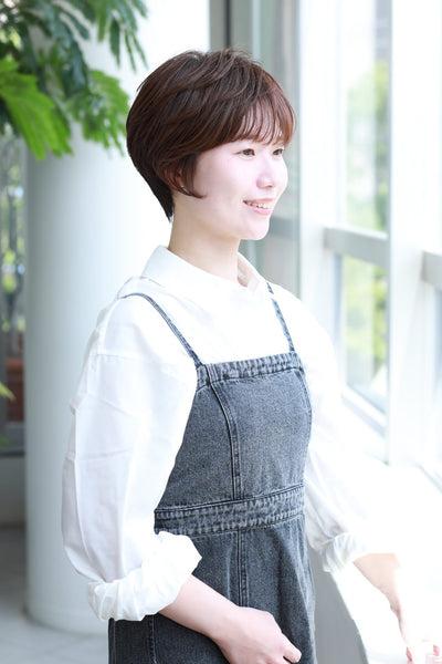 シースルーバングショート サブ画像1