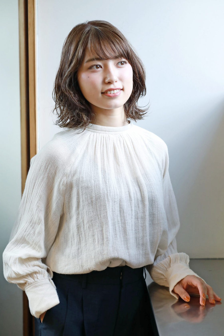 くせ毛ボブスタイル メイン画像