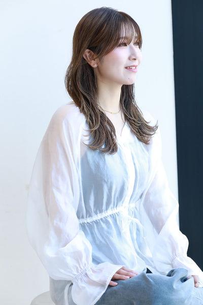 透け感ロングレイヤー サブ画像1