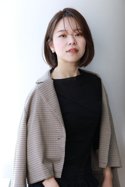 シースルー秋ボブ メイン画像