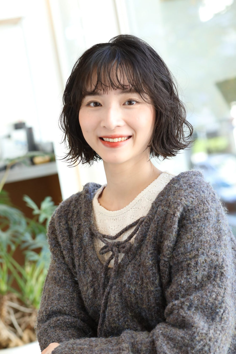 ゆるふわ動くコンパクトボブ メイン画像