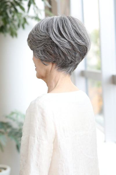 グレージュショート サブ画像2