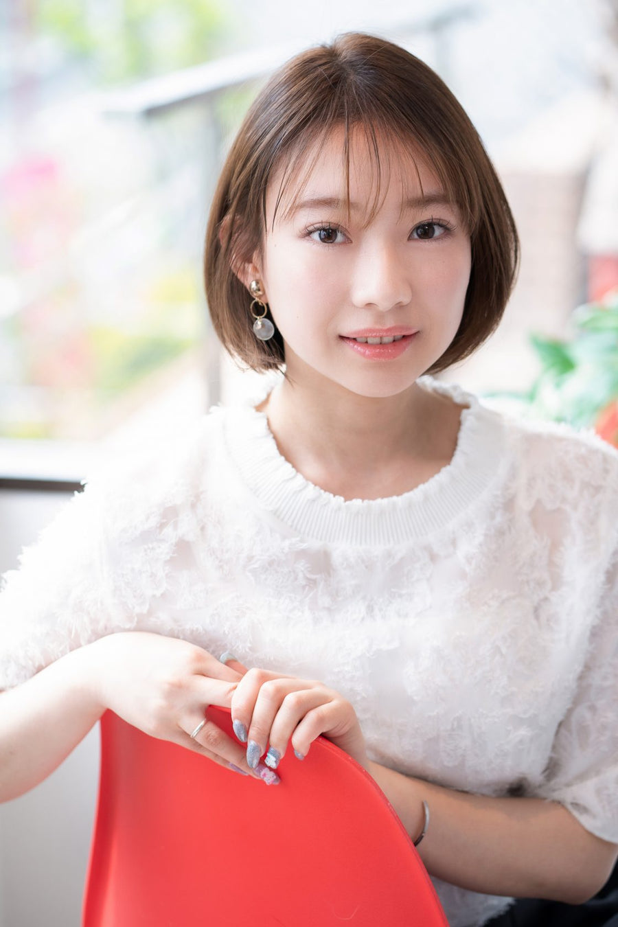 柔らかストレートボブ メイン画像