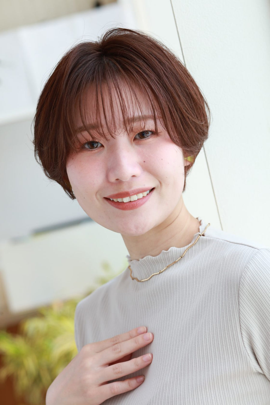 シースルーバングショート メイン画像