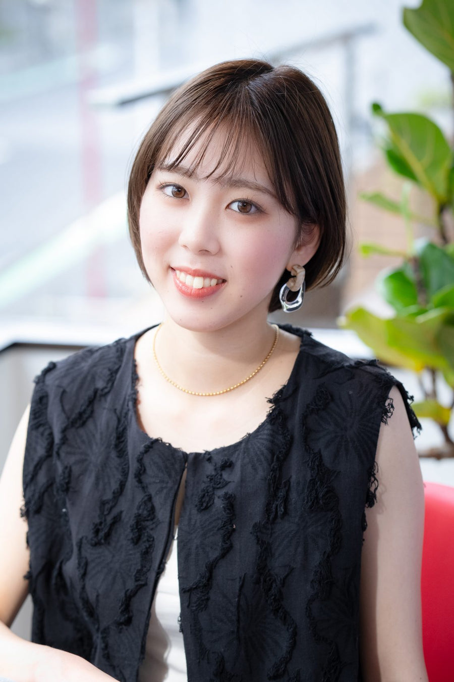 耳かけ美シルエットショートボブ メイン画像