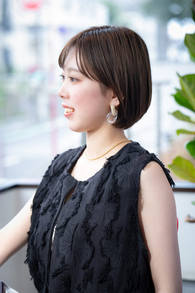 耳かけ美シルエットショートボブ サブ画像1