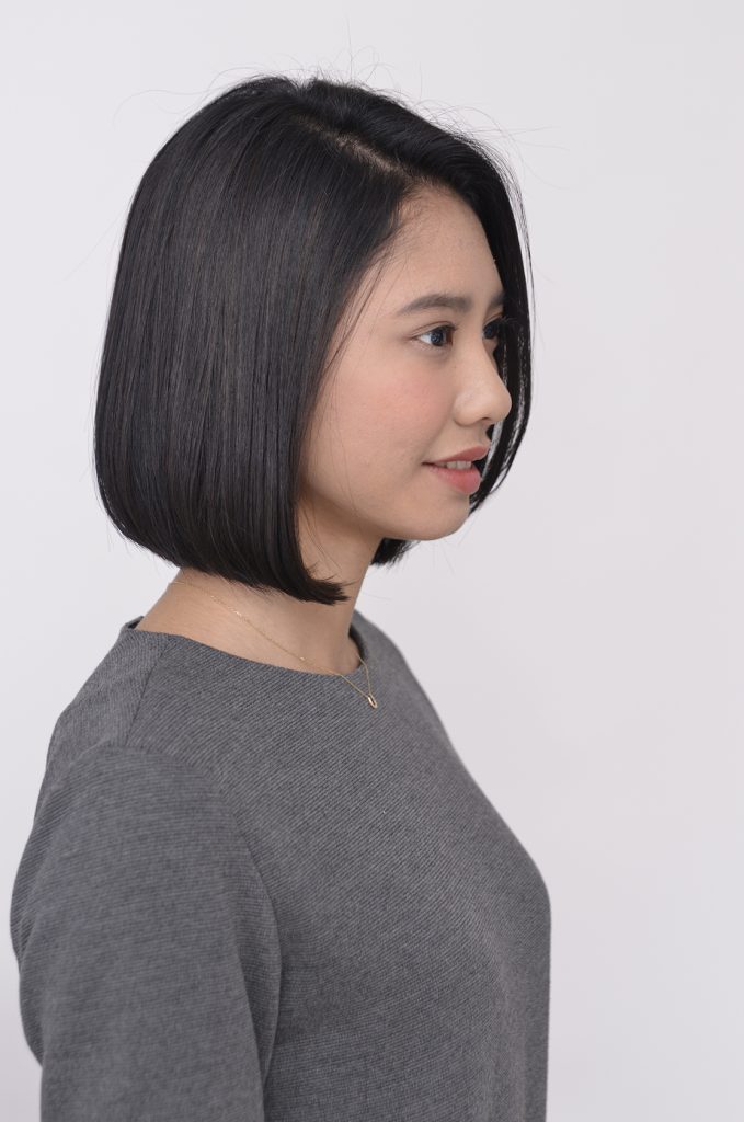 ヘルシーハイライトボブ