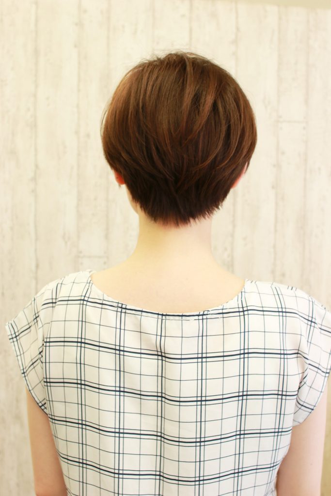 小顔マニッシュショート