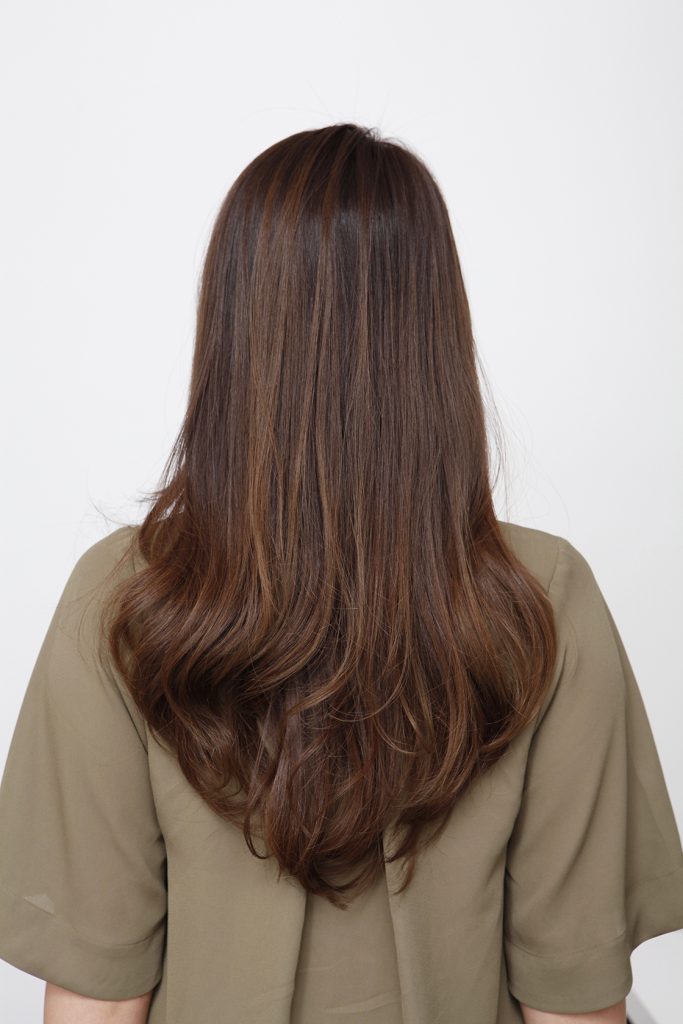 ハイライトナチュラルロング