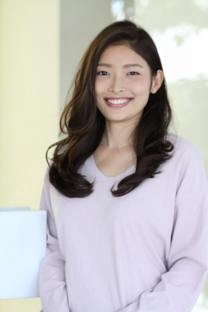 春のフェミニンロング