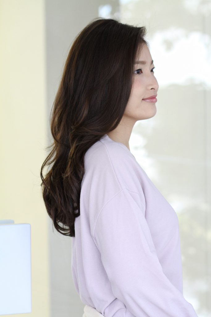 春のフェミニンロング