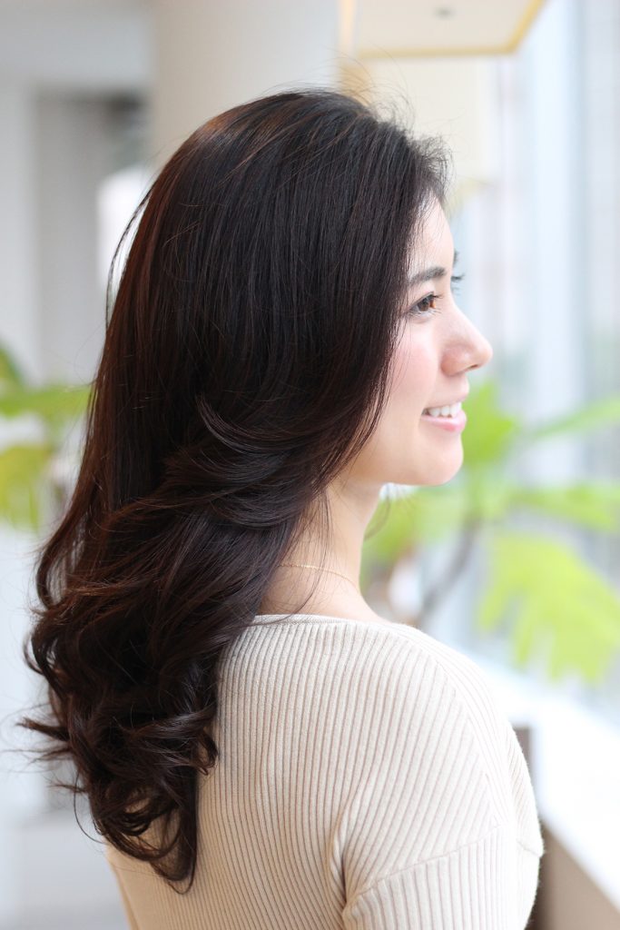 エレガントでキュートなロングウェーブ