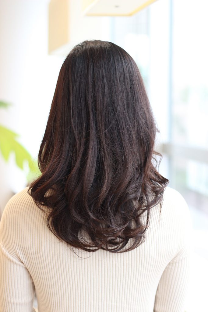 エレガントでキュートなロングウェーブ
