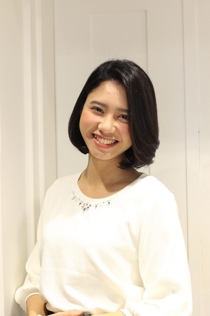 ナチュラルハイライトボブ