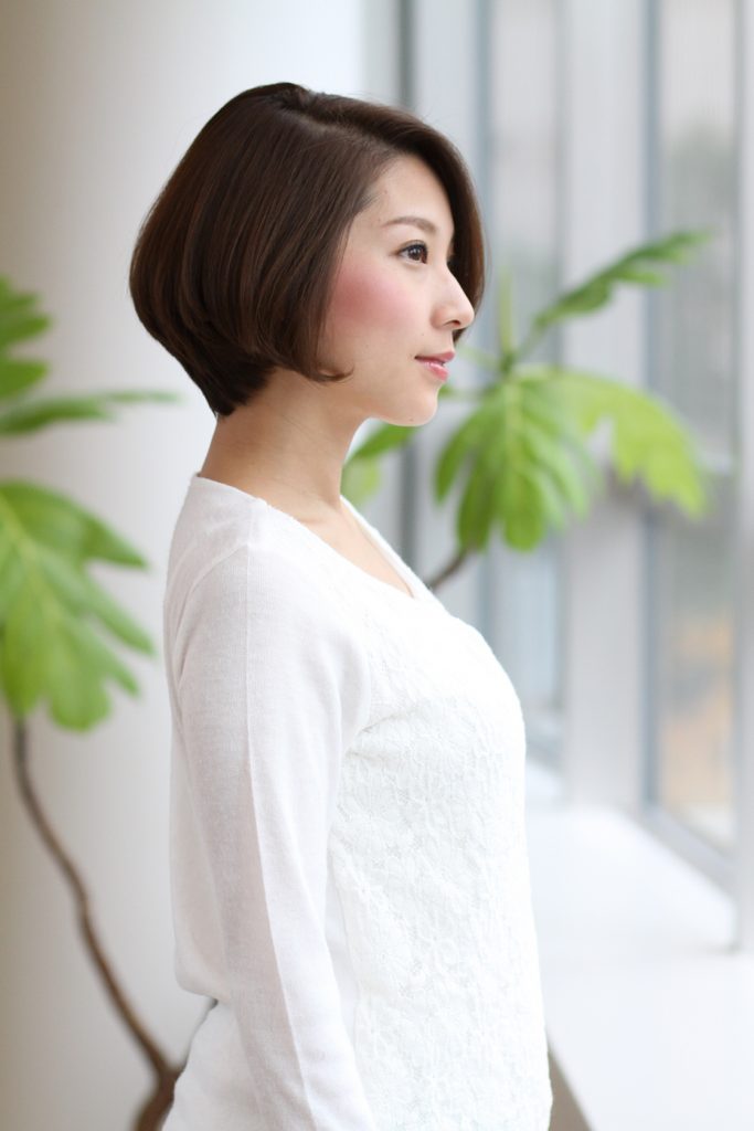 ナチュラルショートボブ