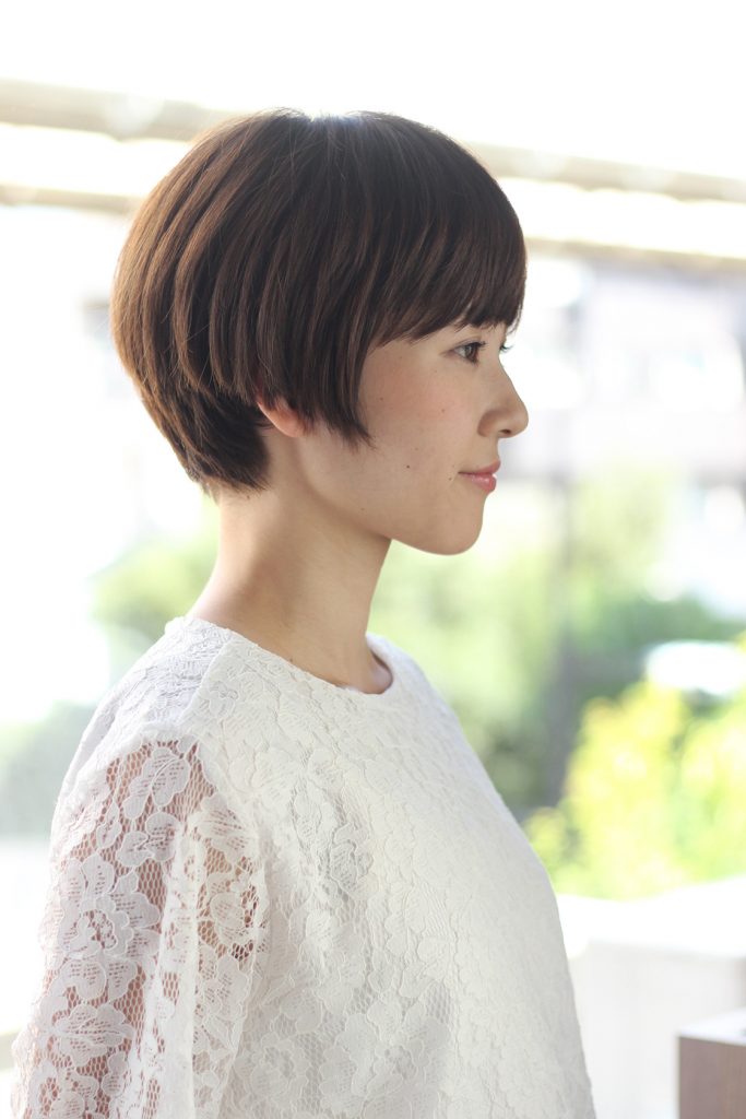 小顔ノームコアショート