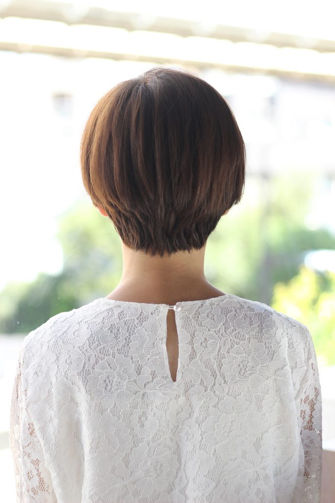 小顔ノームコアショート