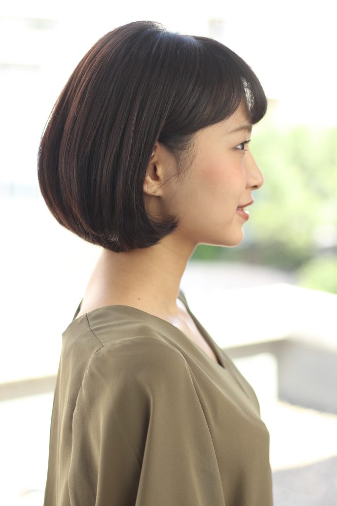 ナチュラルショートボブ