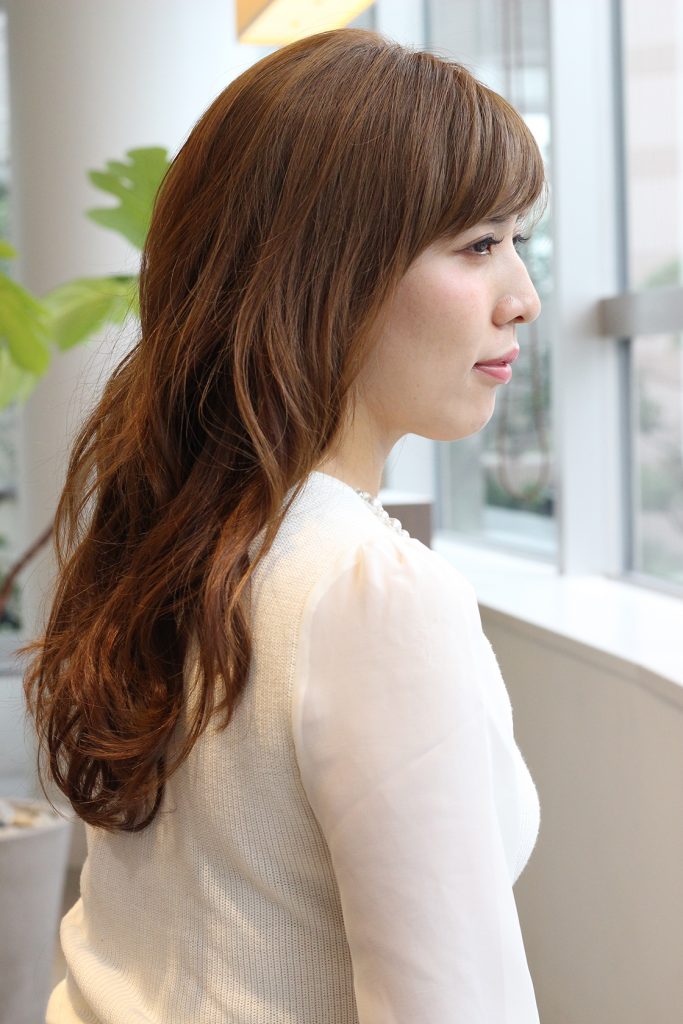 かわいいフェミニンロング