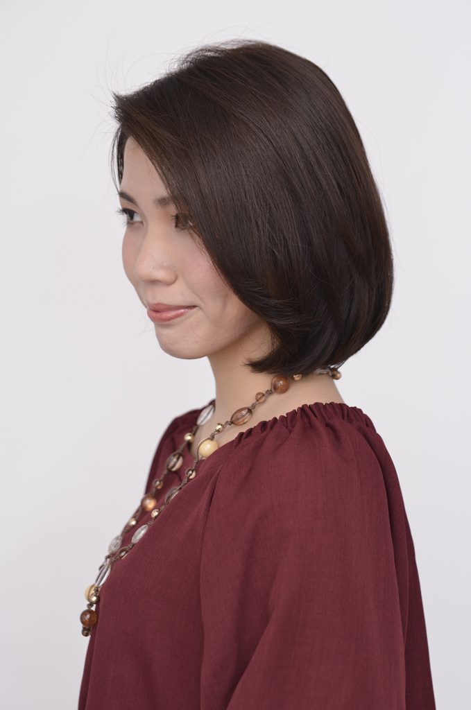 ふんわりナチュラルボブ