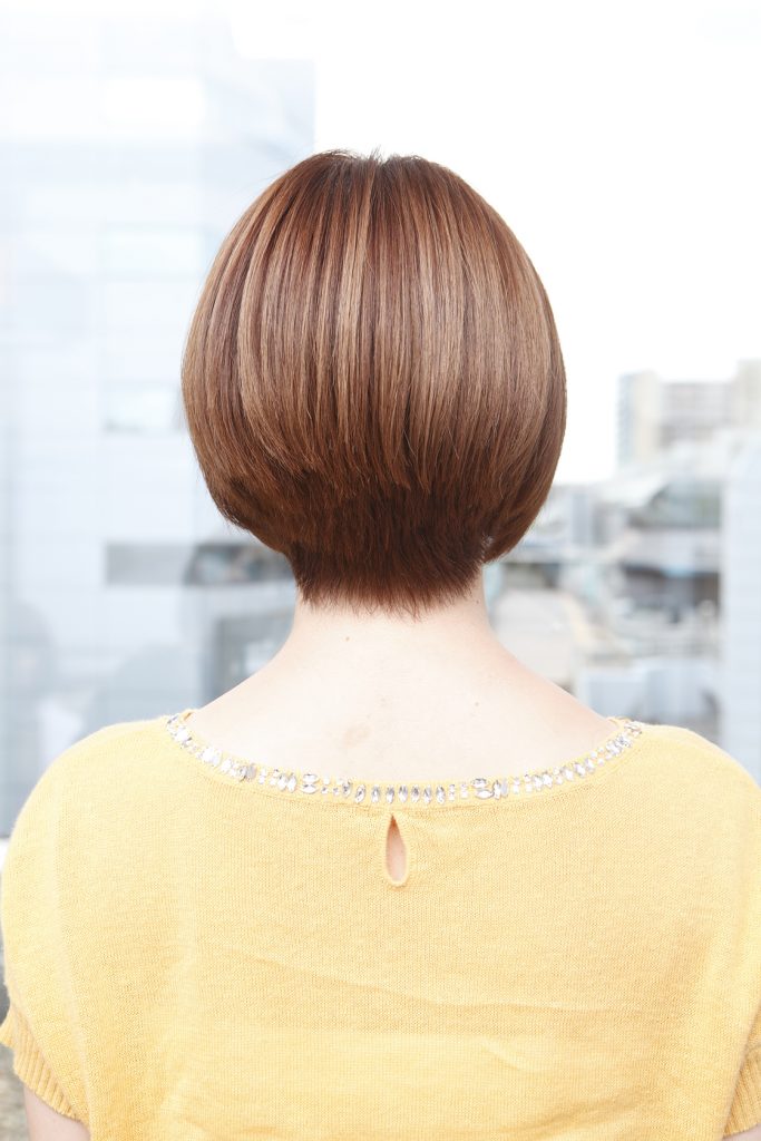 冬のフェミかわショートボブ