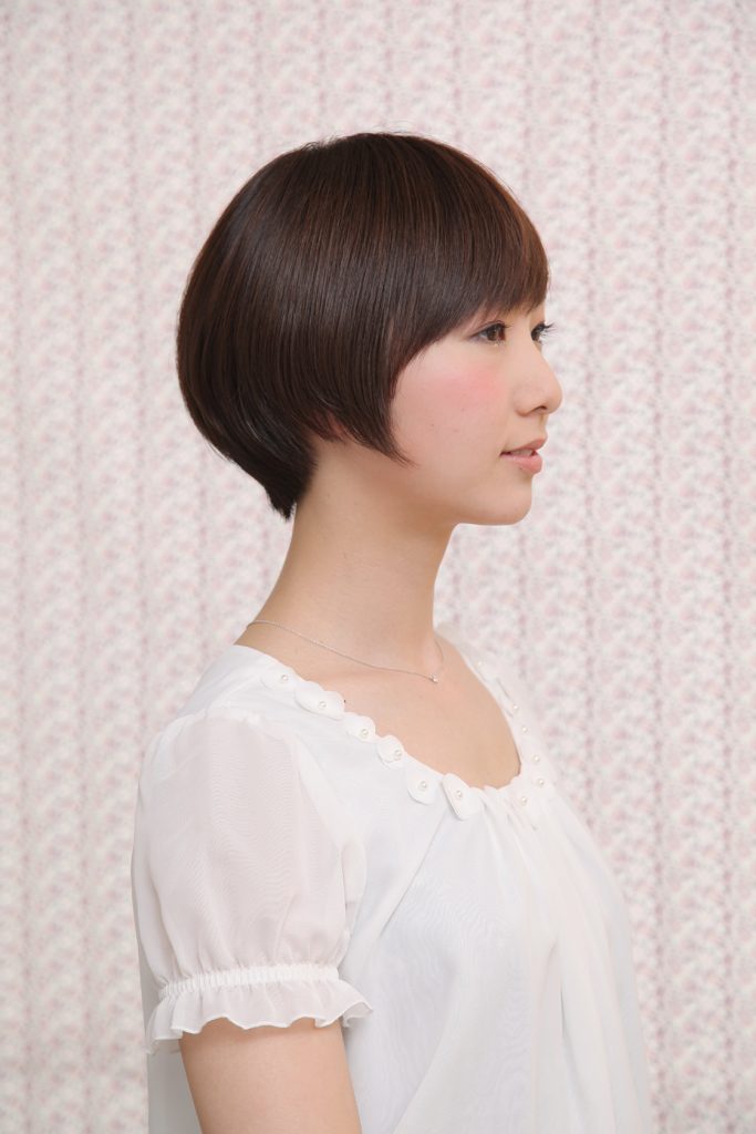 大人ナチュラルショートボブ