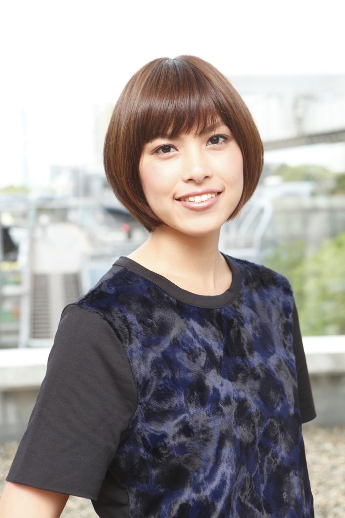 グラデーションショートボブ