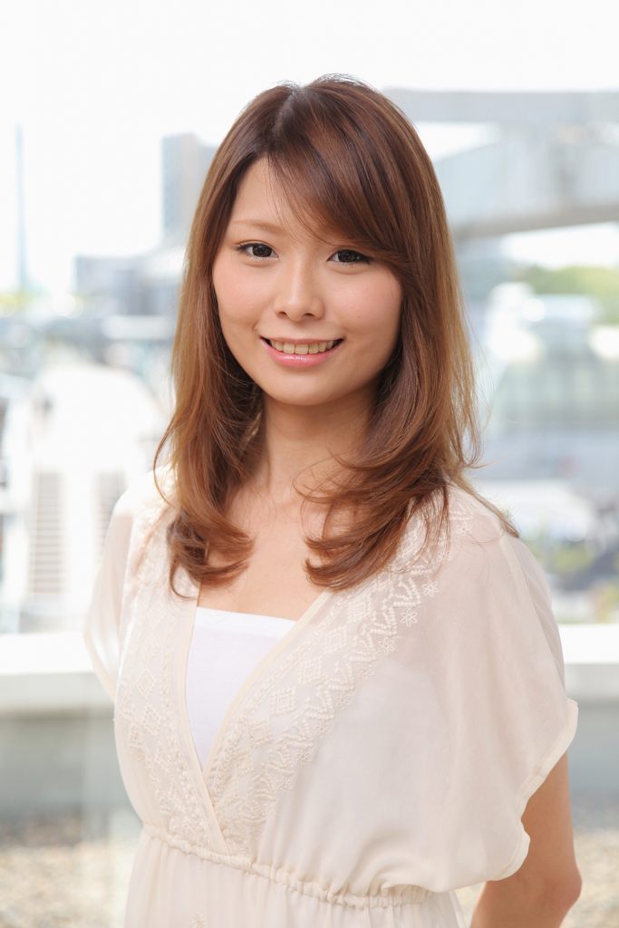 ナチュラルレイヤーストレート