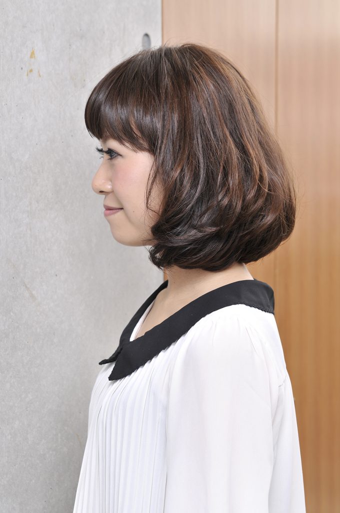 クラシカルウェーブボブ