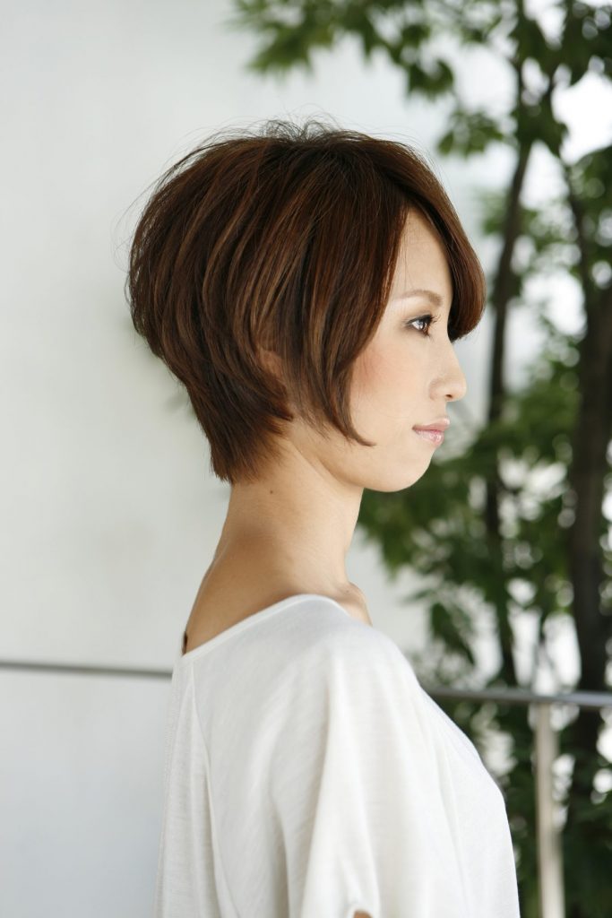 大人ショートボブ
