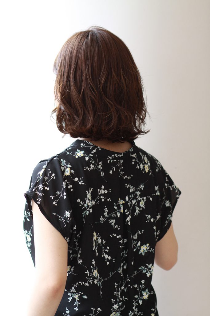 ナチュラルパーマスタイル