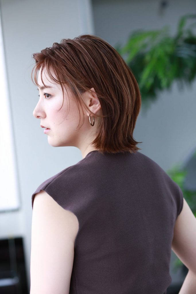 アップバングボブ