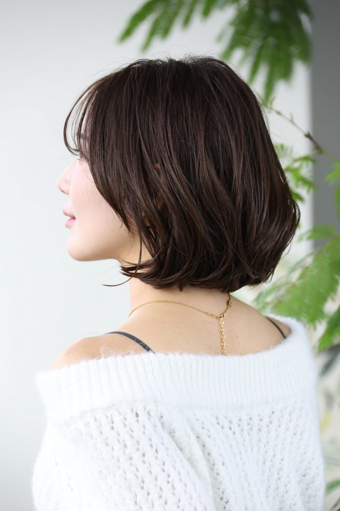 抜け感大人ボブ