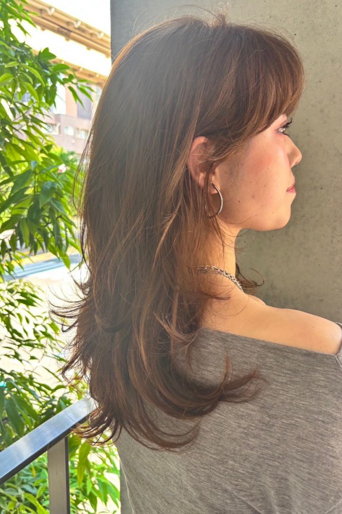 ナチュラルロングレイヤー