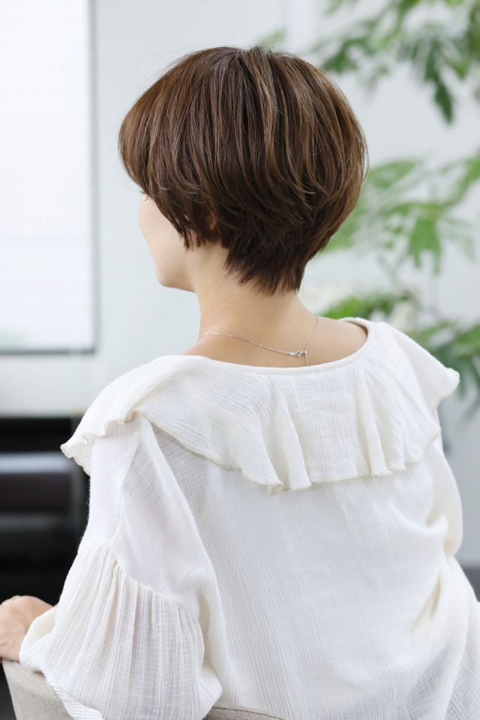 ふんわりカールショートボブ