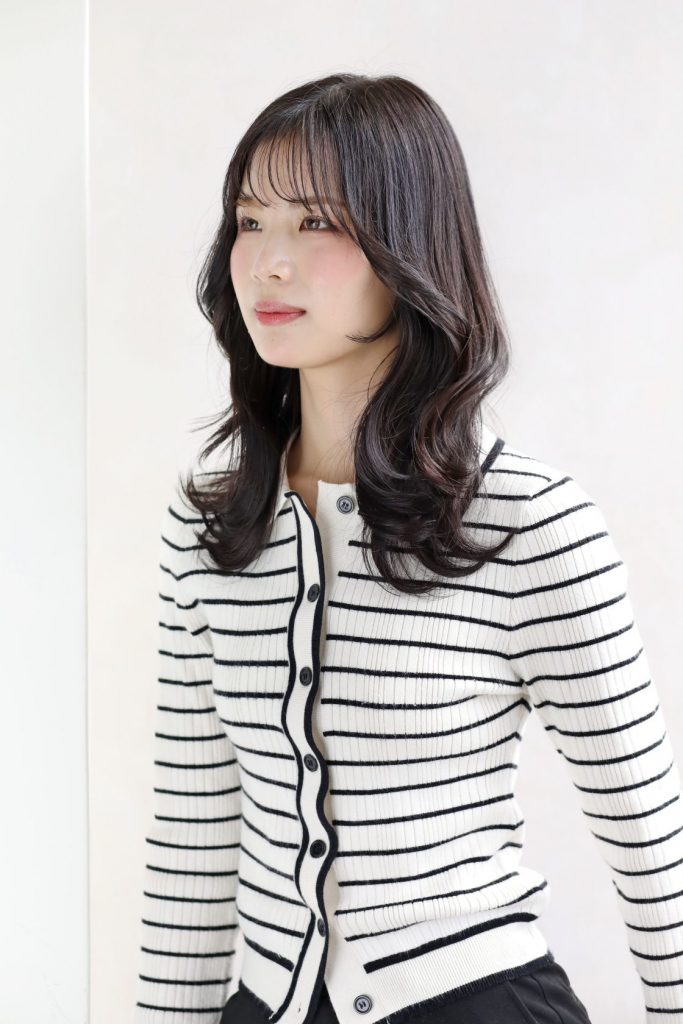 韓国風ミディアムスタイル