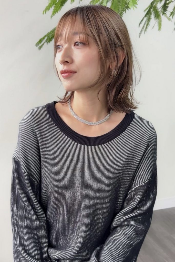 ミディアムボブ