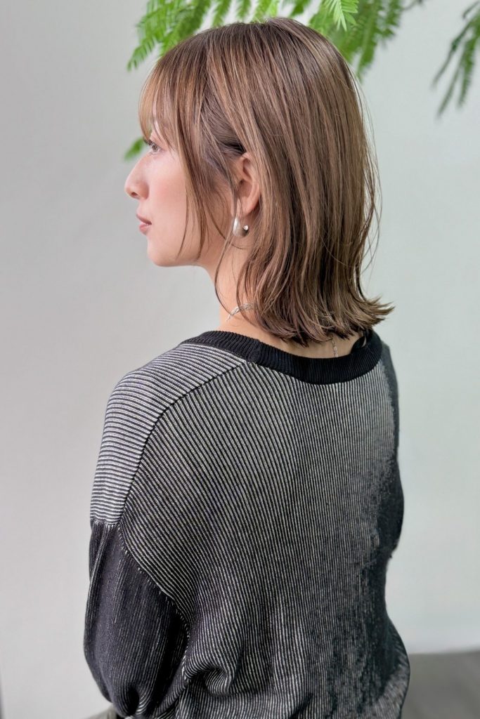 ミディアムボブ