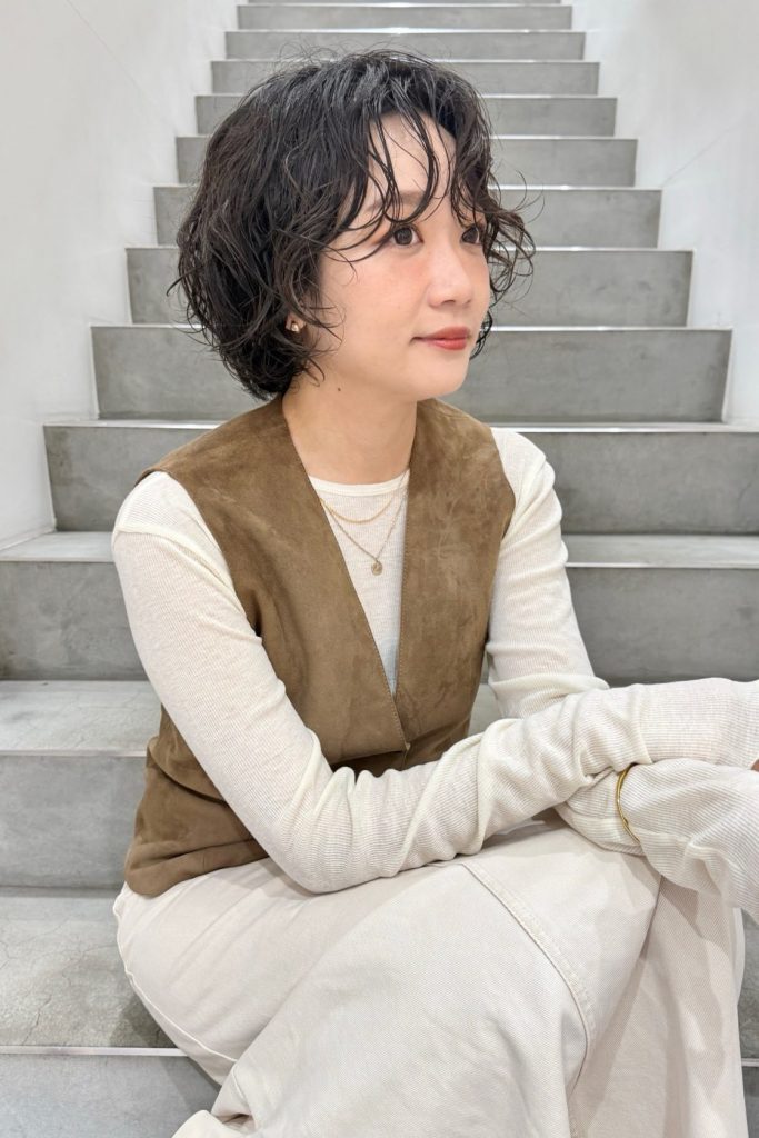 ショートパーマ