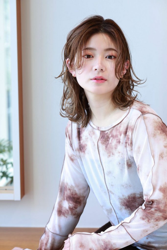 ミディアムアレンジスタイル