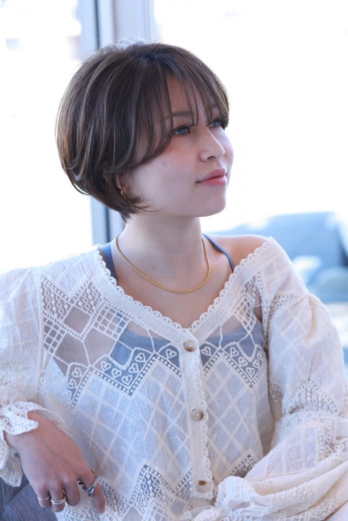 マッシュショートボブ