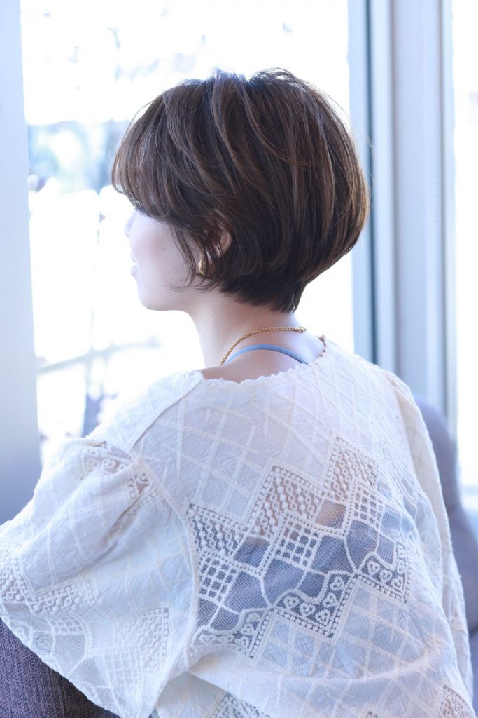 マッシュショートボブ