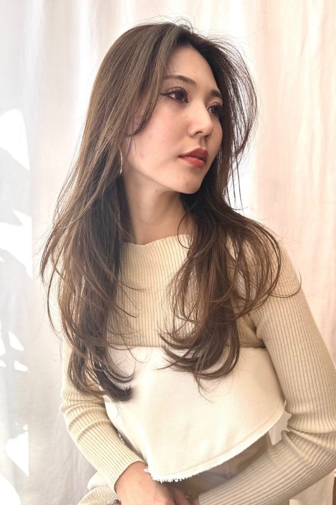 大人可愛い愛されロングヘア