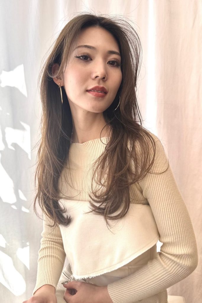 大人可愛い愛されロングヘア