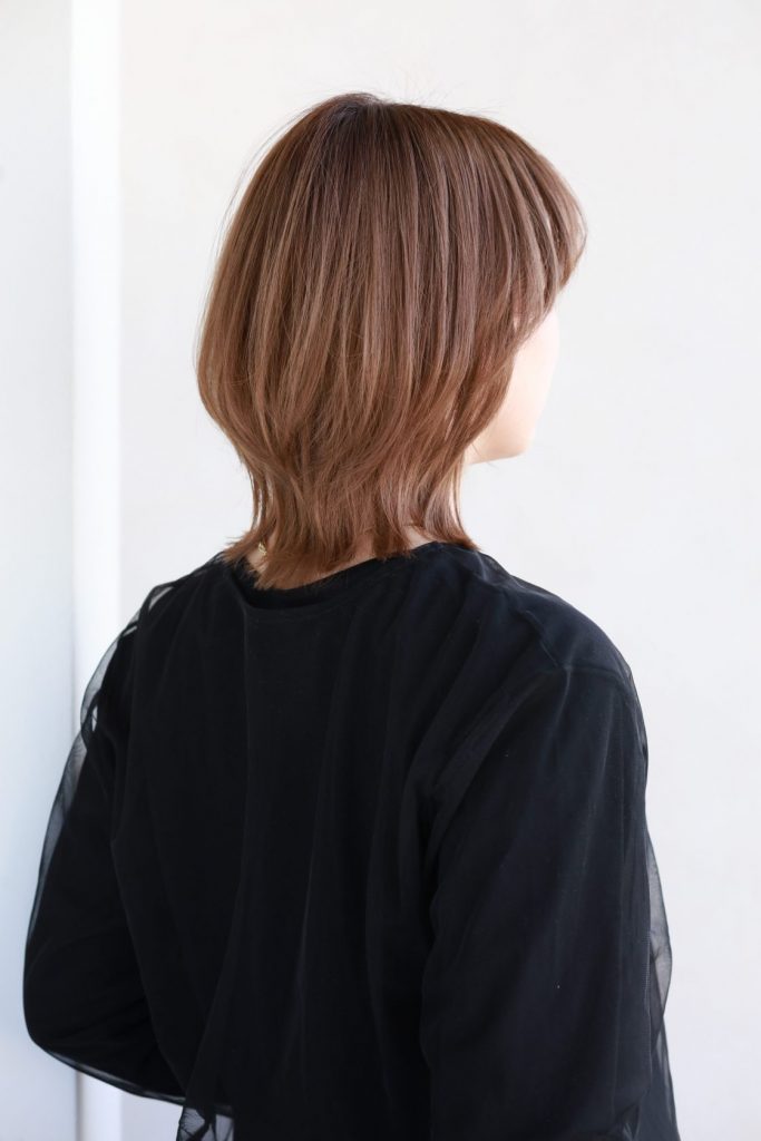 外ハネナチュラルミディ