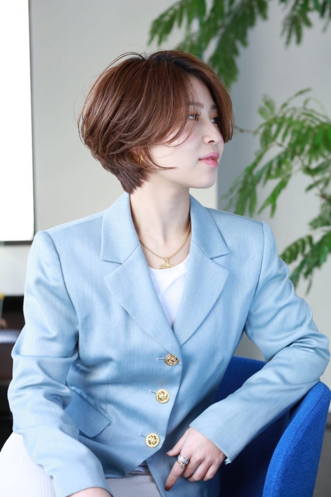 大人ショートボブ