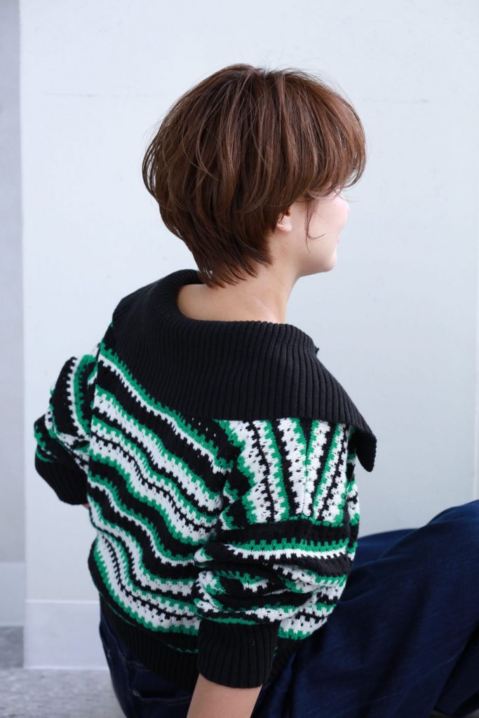 くせ毛風ショート