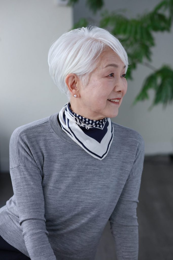 アシンメトリーショート