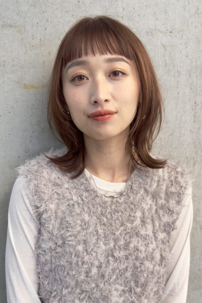 オン眉×レイヤーミディ