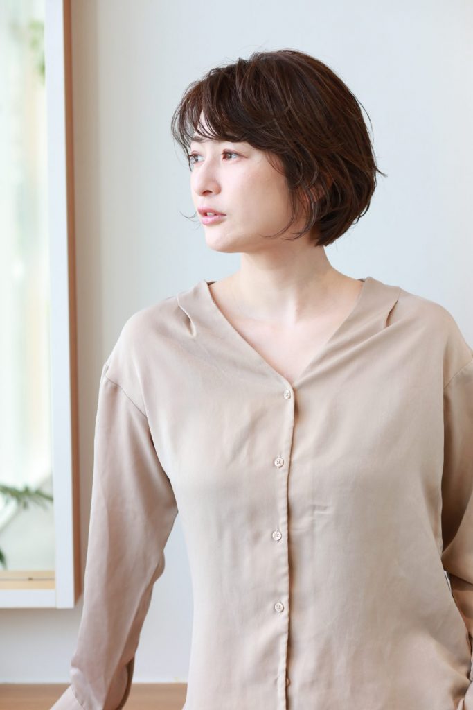 シースルーボブ